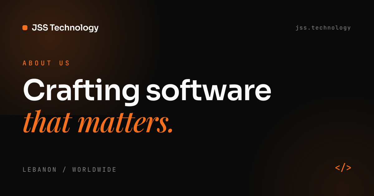 About | JSS Technology